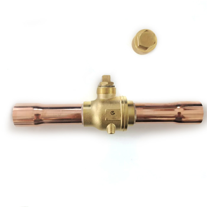 DN4-DN100 válvula de esfera de refrigeração / válvula de esfera para 0-4,5 MPa Pressão -40°C+150°C