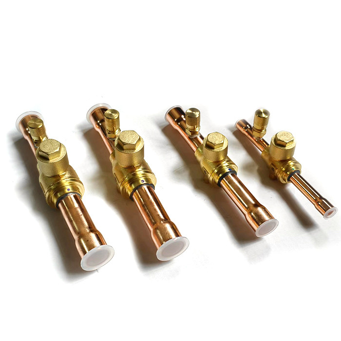 DN4-DN100 DN Pressão 7/8 válvula de esfera de refrigeração para refrigerantes CFC HCFC HFC