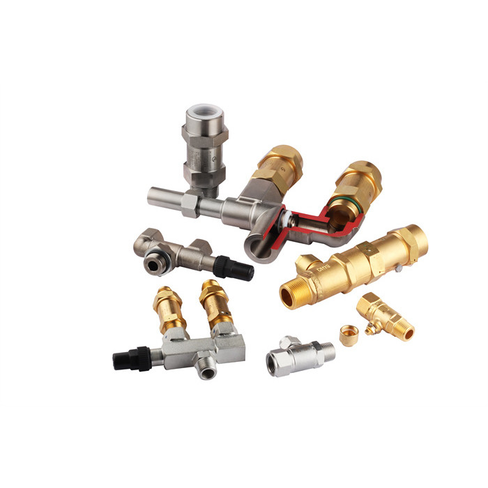 CFC HCFC HFC válvula de alívio de pressão do refrigerante para refrigeração 0,3 ∼ 4,5 MPa