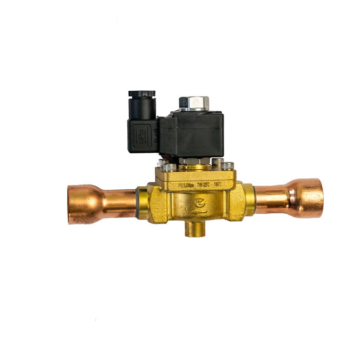 N/O N/C Válvula de solenoide para refrigerante para regulação de pressão 0 ¥3.0MPa Válvula de solenoide para congelador DN1 ¥DN16