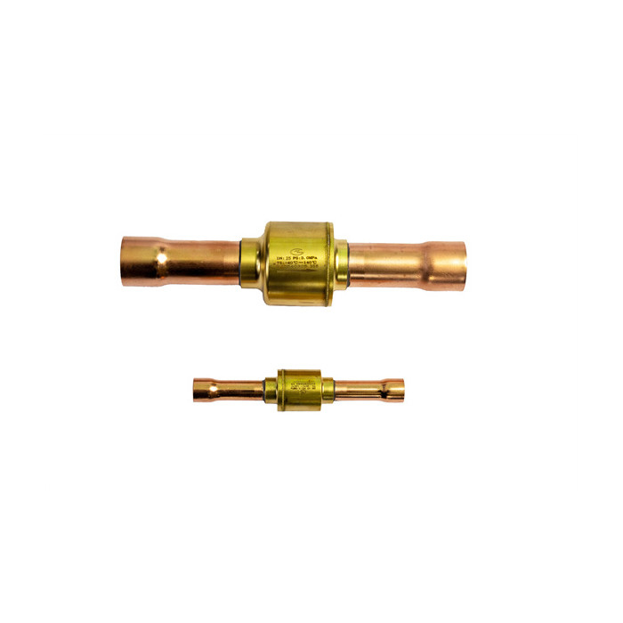 CFC HCFC HFC DN6DN65 Baixa pressão de queda de válvula de refrigeração sem retorno Pressão hidráulica 6,3 MPa