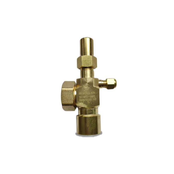 Pressão DN4-DN50 válvula de serviço de rotaloque de refrigeração e acessórios para -40°C+150°C e 0-4,5 MPa