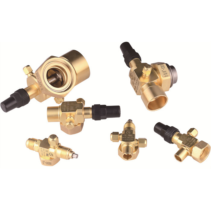 Pressão DN4-DN50 válvula de serviço de rotaloque de refrigeração e acessórios para -40°C+150°C e 0-4,5 MPa