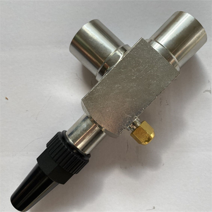 Válvula de ângulo de refrigeração CE para CFC HCFC HFC R717 Pressão hidráulica 9,5 MPa