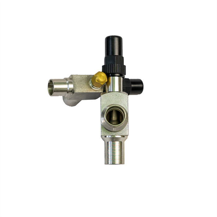 Válvula de ângulo de latão para refrigerantes CFC HCFC HFC R717