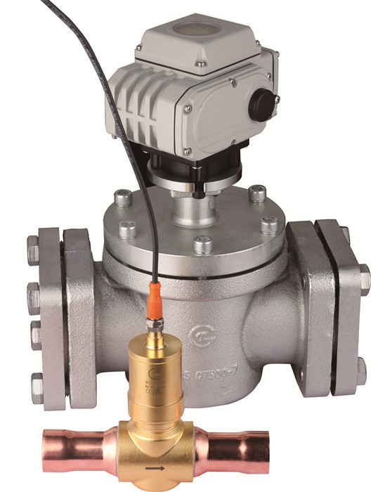 IP67 Válvula de expansão elétrica de refrigeração à prova d'água para refrigerantes CFC 1,0 - 2,5 grau de precisão