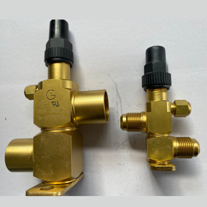 Válvula vertical de refrigeração resistir à pressão pressão hidráulica 6,3 e faixa de temperatura -40C ~ 120C