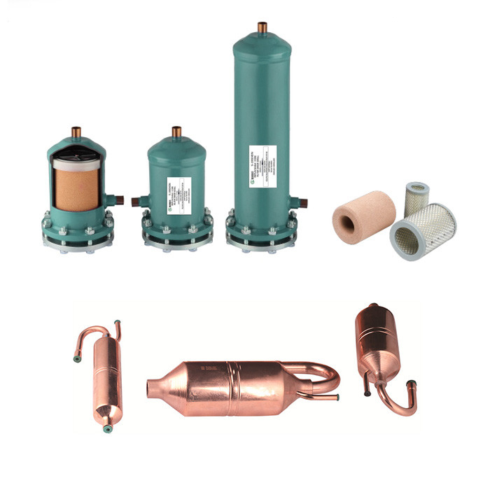 Filtro de secador de refrigerante industrial com faixa de pressão de 0-3,5 MPa Certificado CE